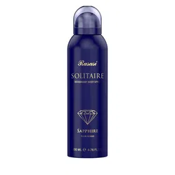 Rasasi Women Solitaire Sapphire Long Lasting Deodorant Body Spray - 200ml image 1