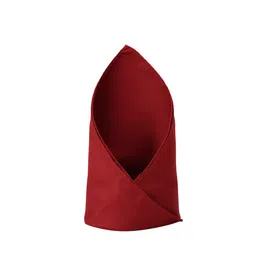 Van Heusen Men Maroon Microfiber Pocket Square-picture-23