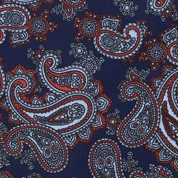 Van Heusen Men Blue Printed Pocket Square image 3