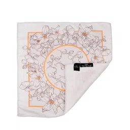 The Tie Hub Floral Printed Microfiber Pocket Square image 2