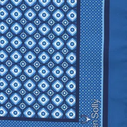 Allen Solly Blue Printed Pocket Square image 2