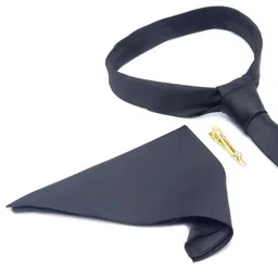 LOUIS STITCH Men Italian Silk Necktie Set With Pocket Square image 5