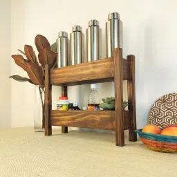 symplify Evana Wooden Kitchen Countertop Organiser image 5