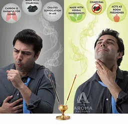 The Aroma Factory 3-Pcs Brown & Blue Incense Sticks image 3