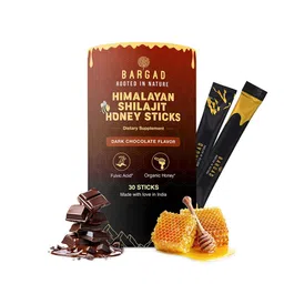 Bargad Himalayan Shilajit Honey Sticks Dark Chocolate Flavour, 30 Stick(s)-picture-16