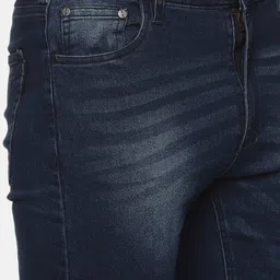 IMPACKT Men Skin Tight Skinny Fit Mildly Distressed Light Fade Stretchable Cotton Jeans image 5