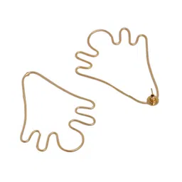 Shoshaa Gold-Toned Contemporary Studs image 3