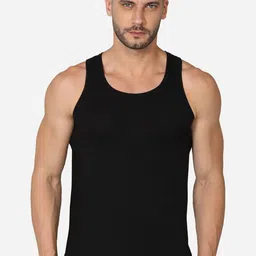 VStar Cotton Gym Vest With Racer Back Styling image 1