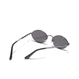 Carlton London Women Black Lens & Gunmetal-Toned Sunglasses with UV Protected Lens image 4