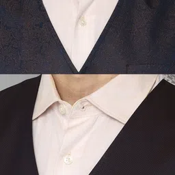 Louis Philippe Men Single Breasted Slim Fit Three Piece Formal Suit image 4