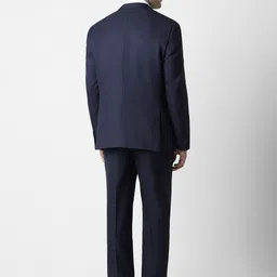 Van Heusen Checked Slim-Fit Single-Breasted Three-Piece Formal Suit image 2