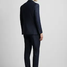 Peter England Elite Slim-Fit Single-Breasted Two-Piece Suit image 2