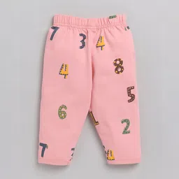 Clt.s Infants Kids Alphanumeric Printed Pure Cotton Night Suit image 4
