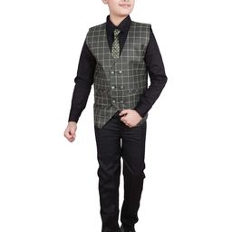 Pro-Ethic STYLE DEVELOPER Boys Green & Black 3 Piece Suit-picture-45