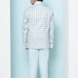 Aj DEZInES Boys Checked Five Piece CottonParty Suits image 4