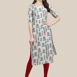 7threads 1 Stop Fashion Women  Pack of 6 Ethnic Motifs Printed Crepe Kurta image 4