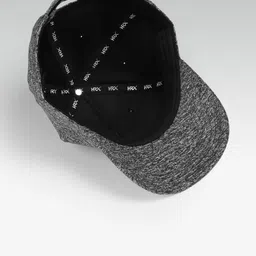 HRX by Hrithik Roshan Men Grey Melange Solid Training UV Guard & Dryfit Sweatband Cap image 5