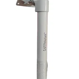 SAFETYHAWK PVC Plastic 12inch CCTV Camera Stand Waterproof Wall Mount Holder Outdoor Use image 1