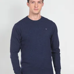 Arrow Sport Round Neck Long Sleeves Pullover Sweater-picture-34