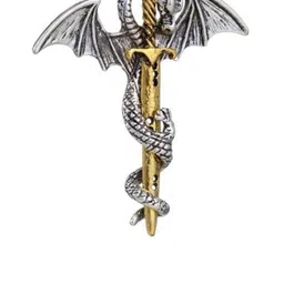 EL REGALO Men Bat and Sword Necklace image 4