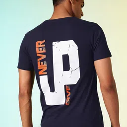 HRX by Hrithik Roshan Men Lifestyle Typography Printed Pure Cotton T-shirt-picture-40