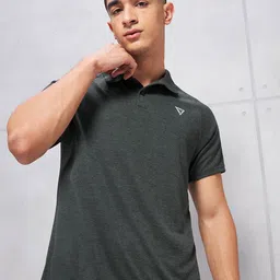 Technosport SS'24 Polo Collar Raglan Sleeves Antimicrobial Slim Fit T-shirt-picture-36