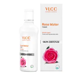 VLCC Set of Skin Defense Sandal Cleansing Milk & Rose Water Toner - 100ml each image 2