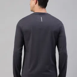 van heusen innerwear Van Heusen Typography Printed Round Neck Long Sleeves Cotton T-shirt image 5