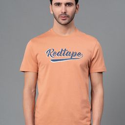Red Tape Men Graphic Print 100% Cotton Round Neck Half Sleeve T-Shirt-picture-38