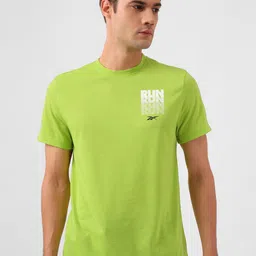 Reebok Slim-Fit Round Neck T-Shirt image 1