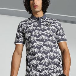 Puma x DC Printed Slim Fit Cricket Polo Collar Official T-Shirt-picture-13