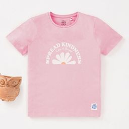 Ed-a-Mamma Girls Typography Printed Cotton T-shirt-picture-38