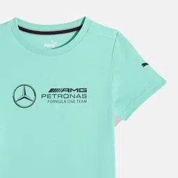PUMA Motorsport Mercedes AMG Petronas  Logo Youth Pure Cotton T-shirt image 4