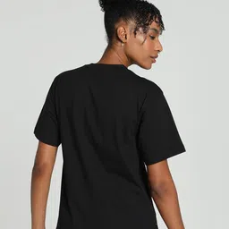 Puma DOWNTOWN Graphic Printed Cotton Relaxed Fit T-Shirt image 5