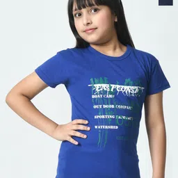 BAESD Girls Typography 2 Printed T-shirt-image-68