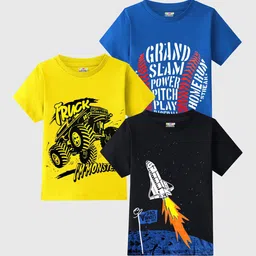 KUCHIPOO Boys 3 Printed T-shirt-picture-35