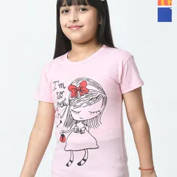 BAESD Girls Typography 3 Printed T-shirt-picture-52