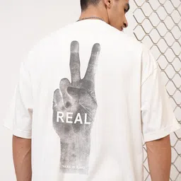 HIGHLANDER Graphic Printed Drop-Shoulder Sleeves Oversized T-shirt-picture-34