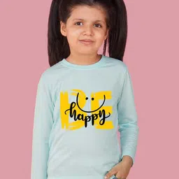 NUSYL Girls Graphic Printed Round Neck T-shirt-picture-31