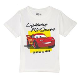 Disney by Wear Your Mind Boys White & Red Cars Printed T-shirt-picture-22