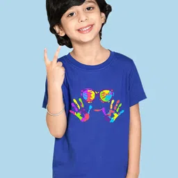 NUSYL Boys Graphic Printed Cotton T-shirt-image-44