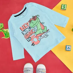 Pantaloons Baby Infant Boys Graphic Printed Cotton T-shirt-picture-58