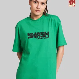 Leotude Women Printed Applique T-shirt-image-69