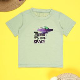 Cutiekins Boys Round Neck Short Sleeves Graphic Printed Regular Fit Cotton T-shirt-picture-43