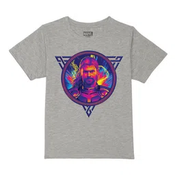 Wear Your Mind Boys Thor Printed Cotton T-shirt-picture-28