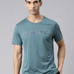 Xtep Typography Round Neck Cotton Regular T-Shirt-picture-28