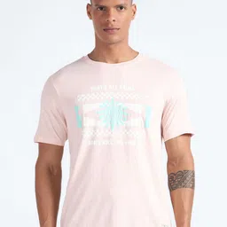 Flying Machine Graphic Printed Cotton T-shirt image 1