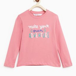 Campana Girls Typography Printed Cotton T-shirt-picture-14