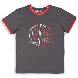 Souped Up Fashion Boys Typography Printed Pure Cotton T-shirt-picture-24