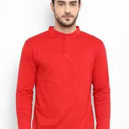 appulse Henley Neck Cotton T-shirt-picture-17